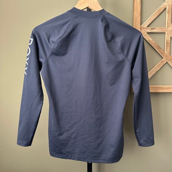 Roxy Women's Whole Hearted Long Sleeve UPF 50 Rashguard Med - Picture 7 of 7